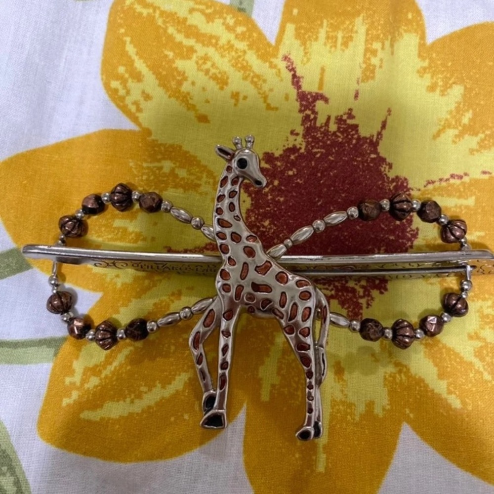 Lilla Rose women flexi giraffe hair clip. XL
